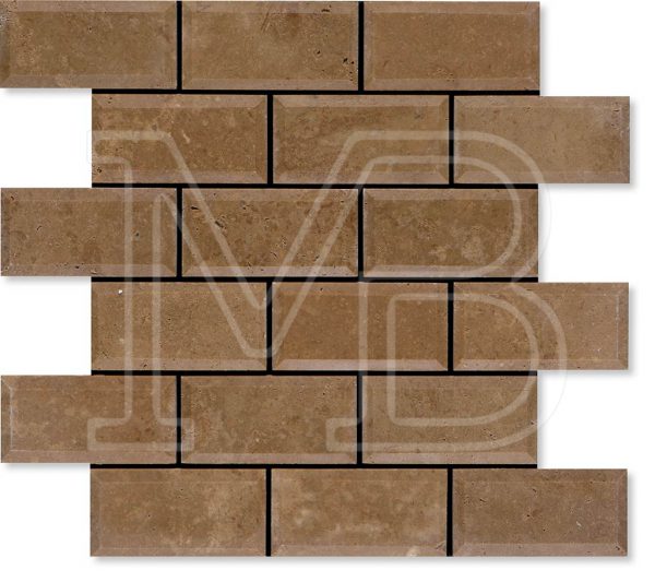 Deep Bevel Brick Honed 2x4